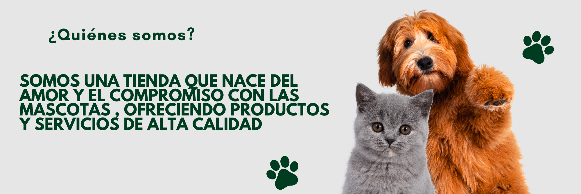 Productos para mascotas